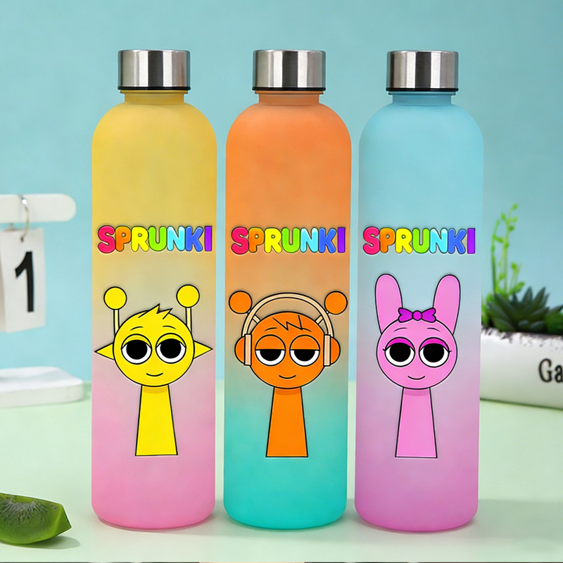 Outdoor Sport Day - 900MLGame Sprunki Water Bottle Student Large