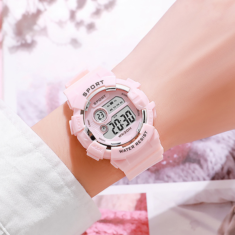 Outdoor Sport Smart Watch - Fashion Kids Watches Luminous Waterproof Sports