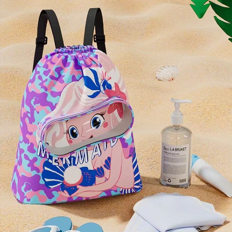 Outdoor Sport Bag - Portable Kids Swimming Bag Waterproof Dry