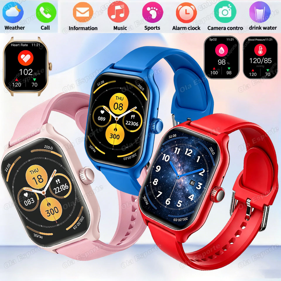 Outdoor Sport News - New Women’s Smart Watch Men's Bluetooth