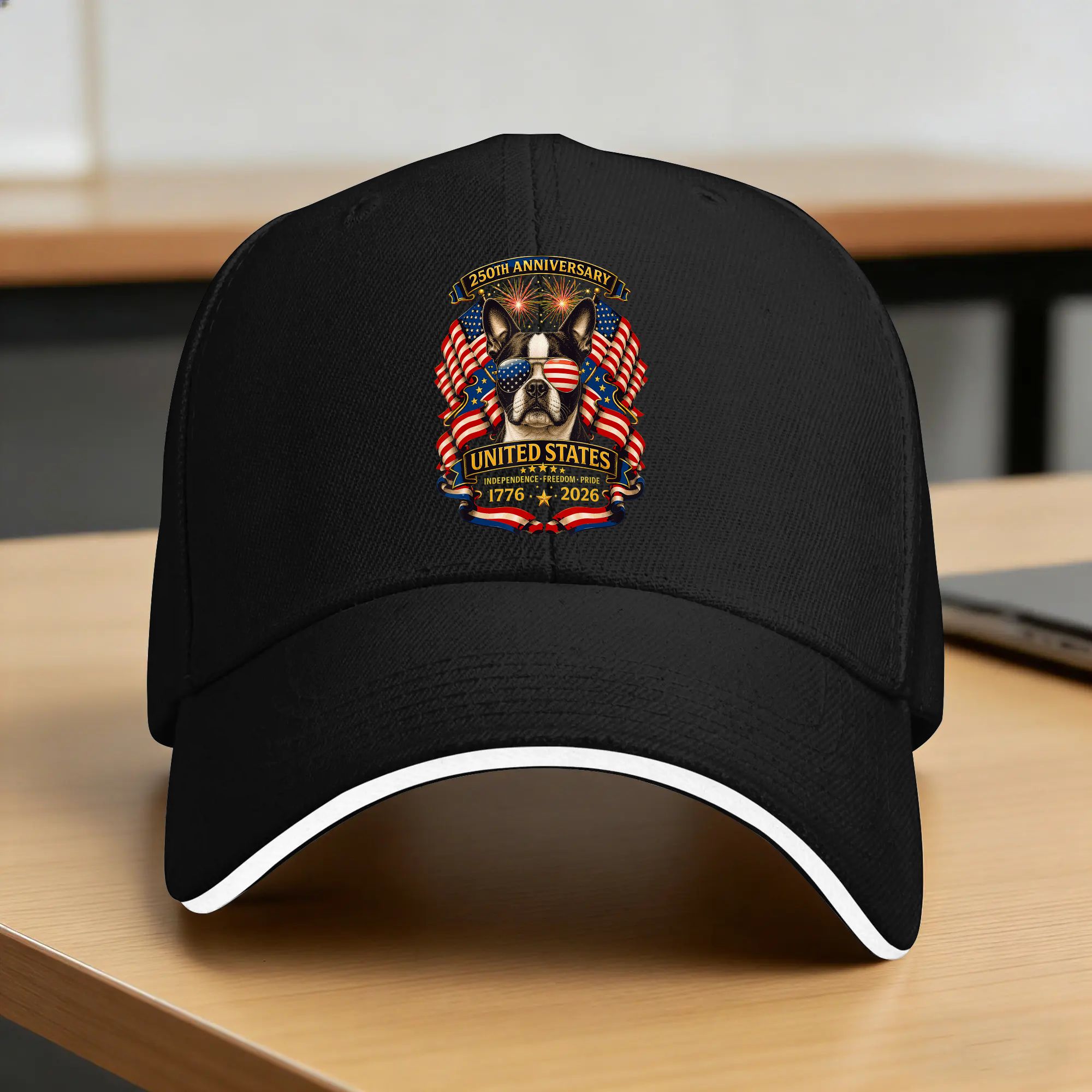 Outdoor Sport Usa - Spring Casual Baseball Cap Boston Terriers