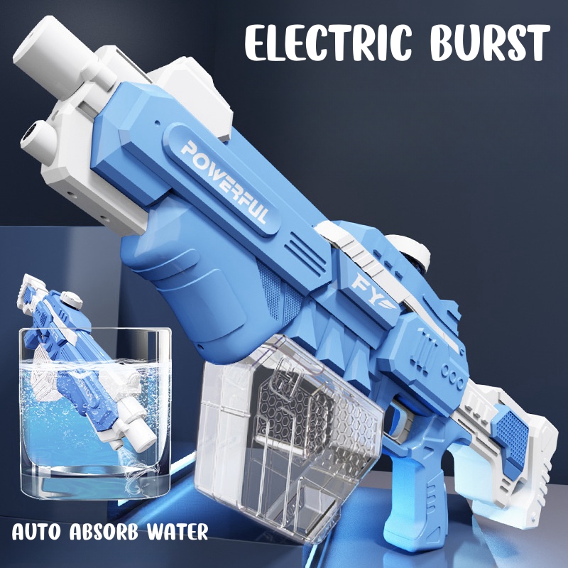 Outdoor Sport Games For Kids - Children Electric Burst Water Gun Fully