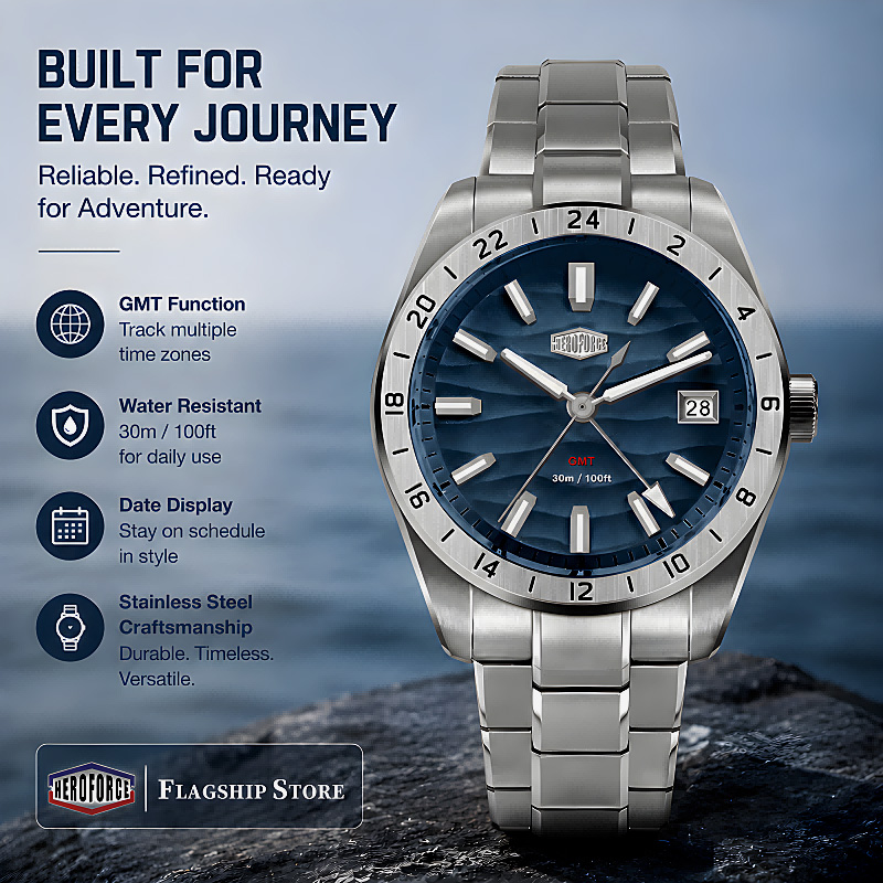 Outdoor Sport Smart Watch - HEROFORCE New Waterproof Luminous Quartz Watch
