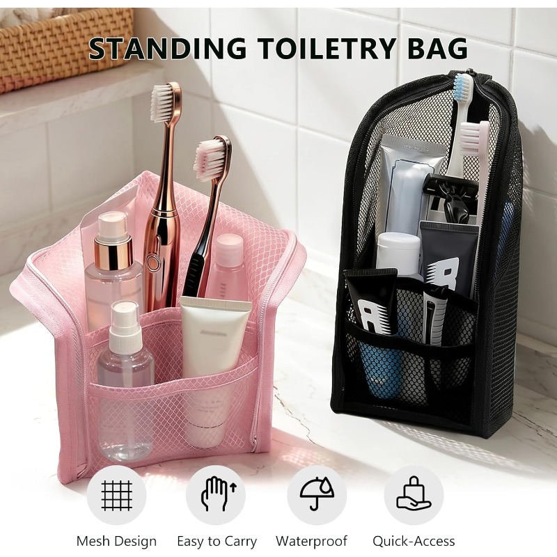 Mesh Toiletry Bag Breathable Q - Outdoor Sport Bag review and price