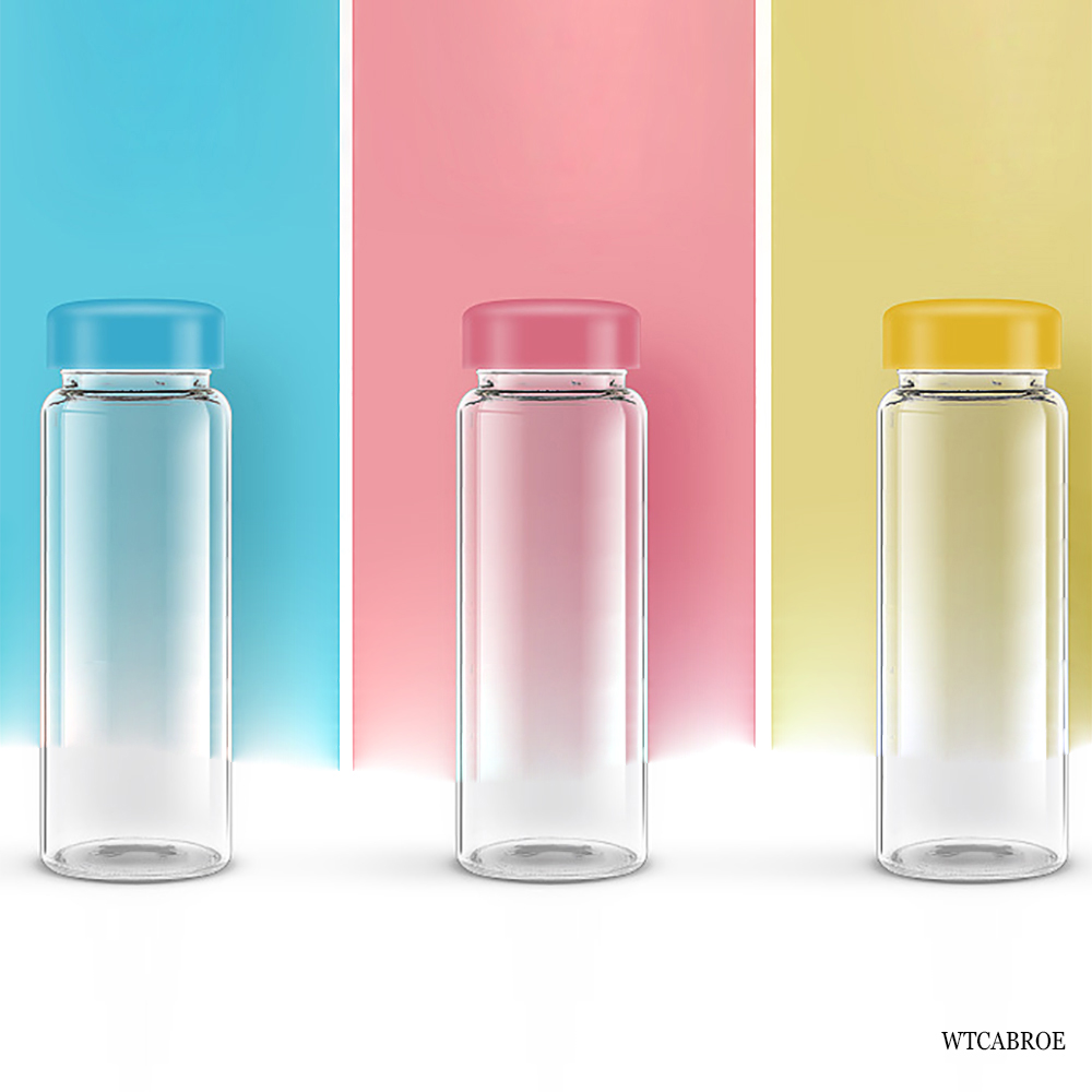 420ml Kids portable Glass Wate - Outdoor Sport Glass Water Bottle review and price