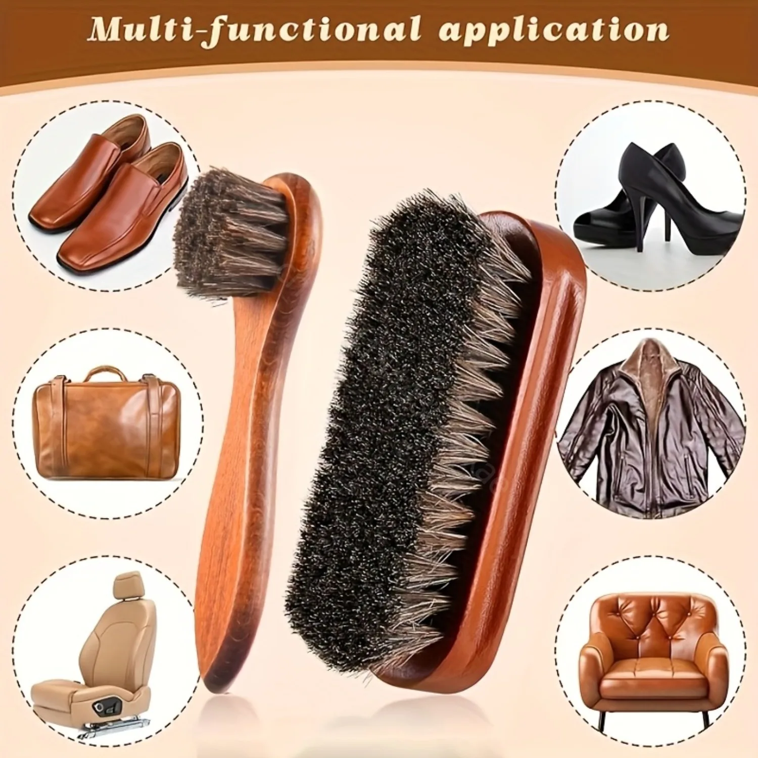 Long-Handled Shoe Brush Horseh - Brushing Boot Horse review and price
