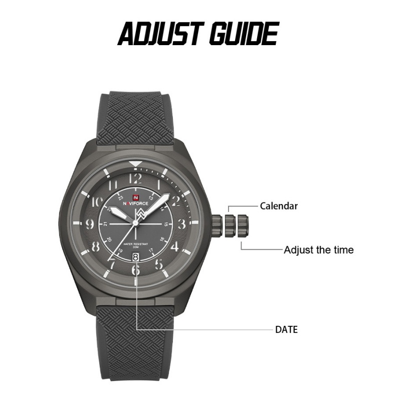 NAVIFORCE Men Quartz Calendar  - Outdoor Sport Smart Watch review and price