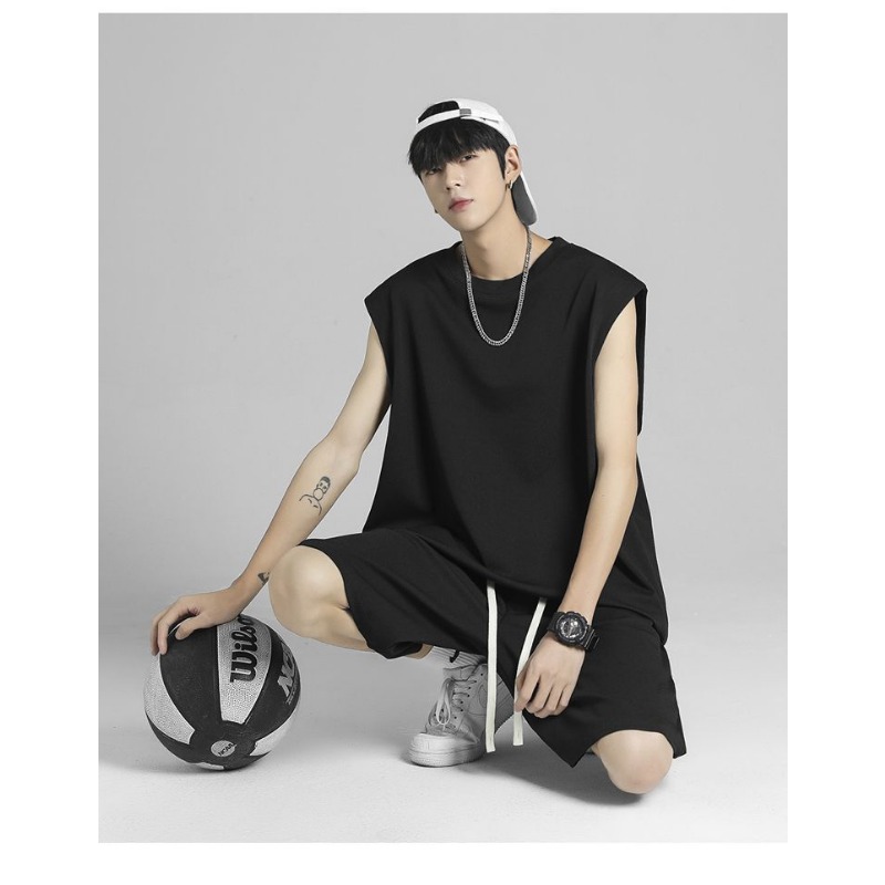 Street Hip Hop Men Ice Silk Qu - Outdoor Sportswear review and price