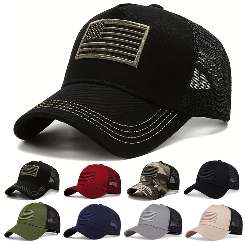 USA Flag Mesh Baseball Cap Sum - Outdoor Sport Usa review and price