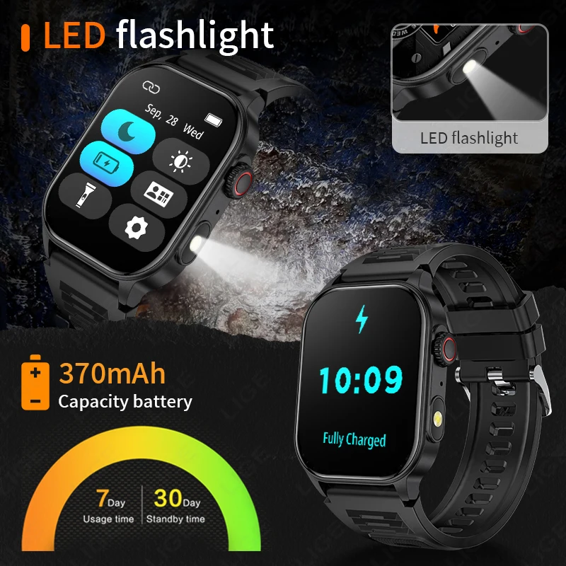 LIGE 2026 Outdoor Smart Watch  - Outdoor Sport Day review and price
