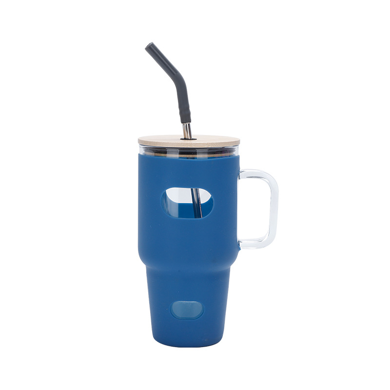 32oz Portable Silicone Glass B - Outdoor Sport Glass Water Bottle review and price