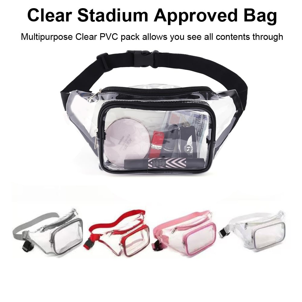 Clear Fanny Pack Transparent P - Outdoor Sport Bag review and price