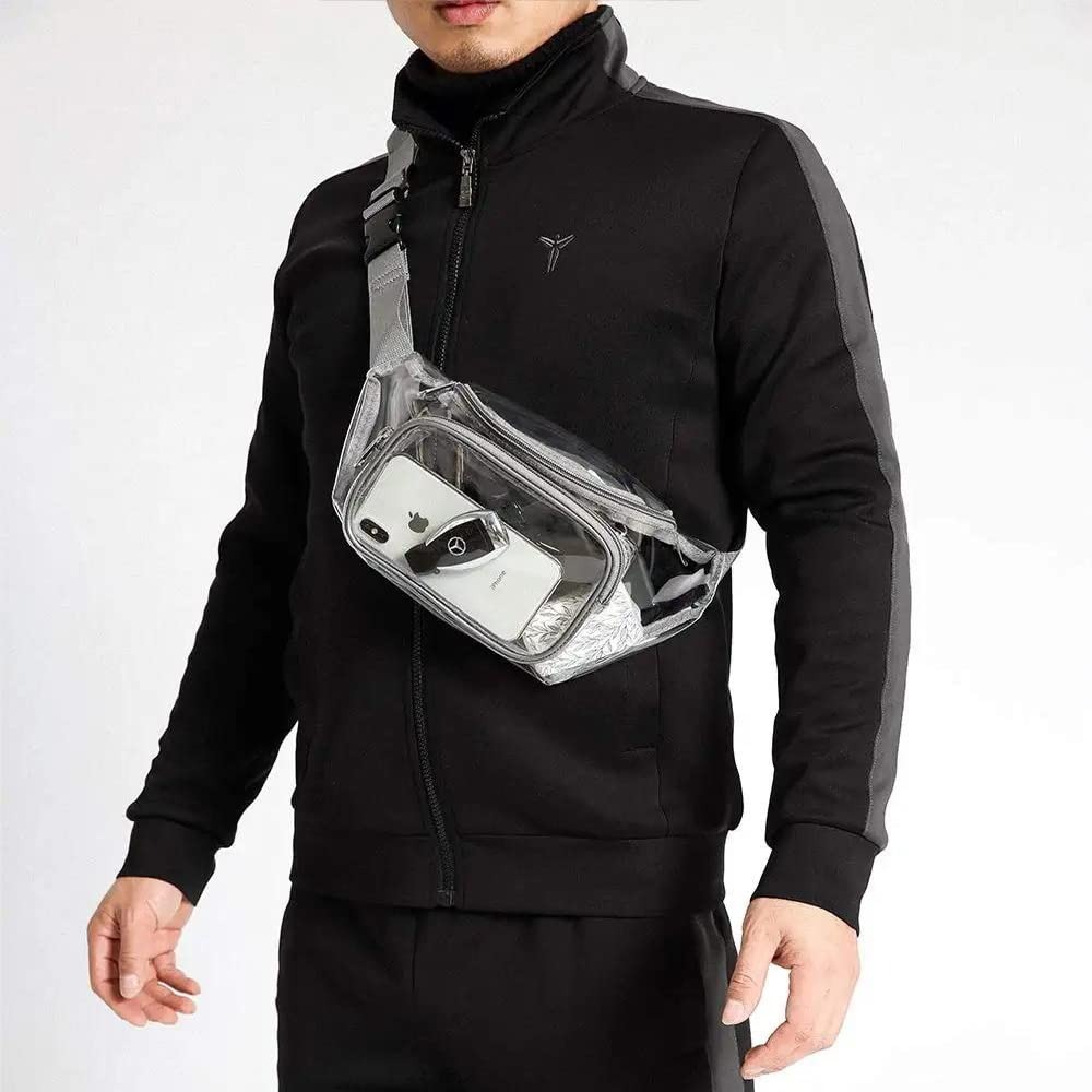 Clear Fanny Pack Transparent P - Outdoor Sport Bag review and price