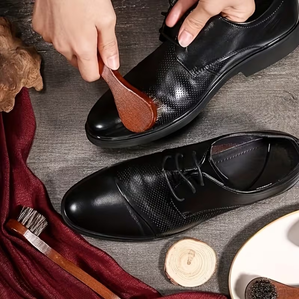 3PCS Horsehair Shoe Brush Set  - Brushing Boot Horse review and price