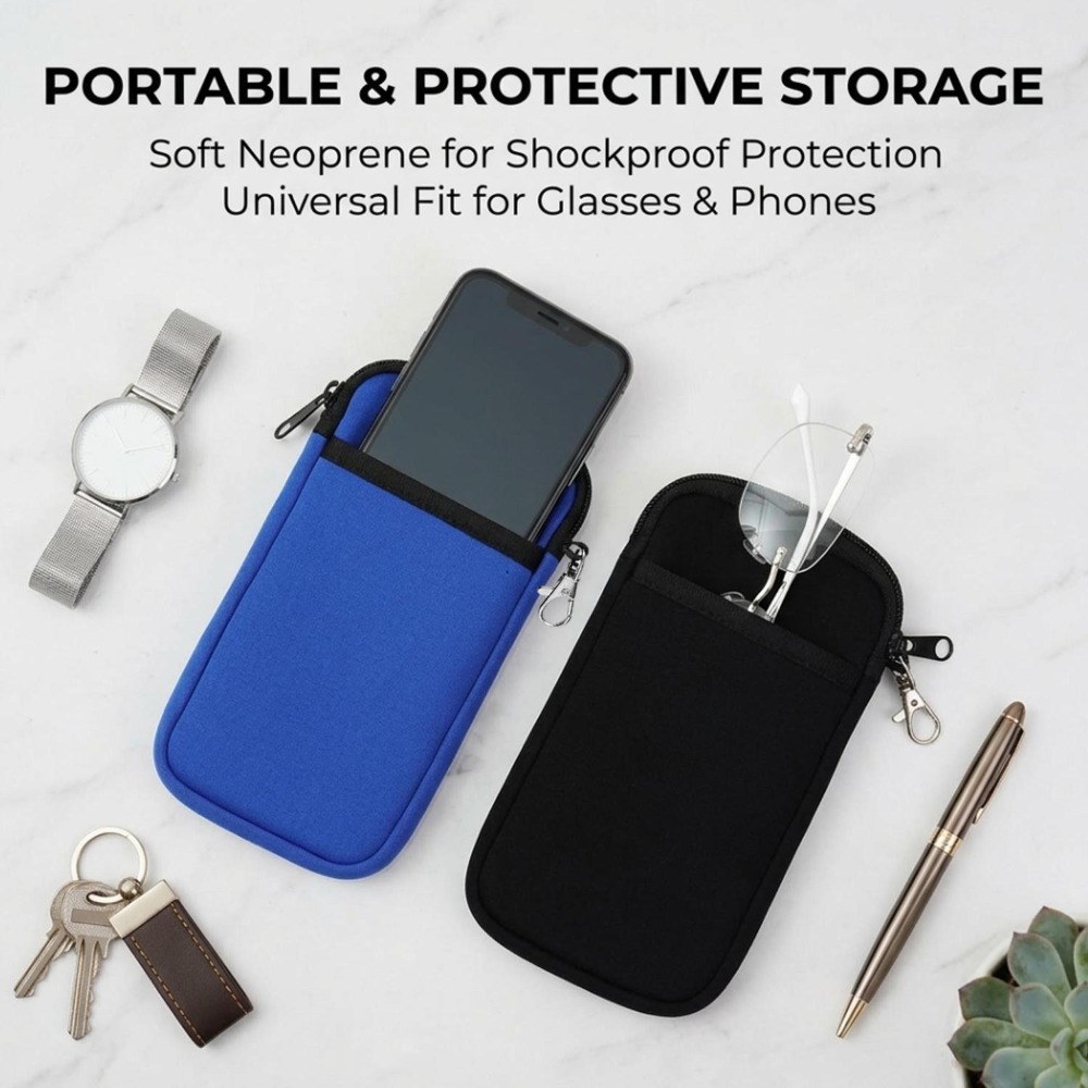 Nylon Fabric Phone /Glasses Zi - Outdoor Sport Bag review and price