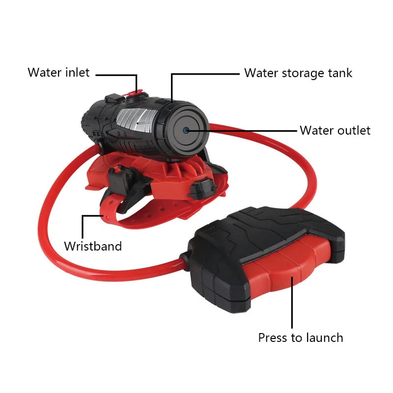 Water Gun Spider Launcher Wris - Outdoor Sport Games For Kids review and price