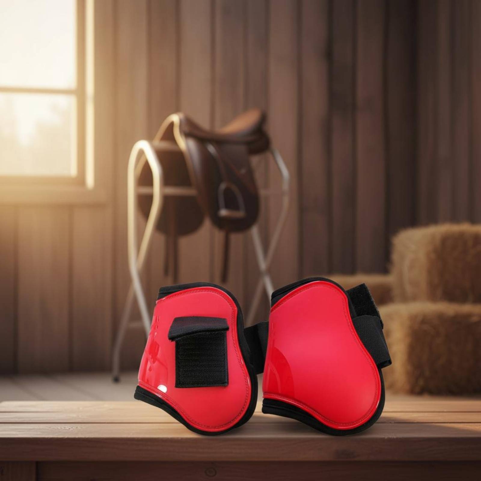 4 Pieces Horse Leg Protector W - Brushing Boot Horse review and price