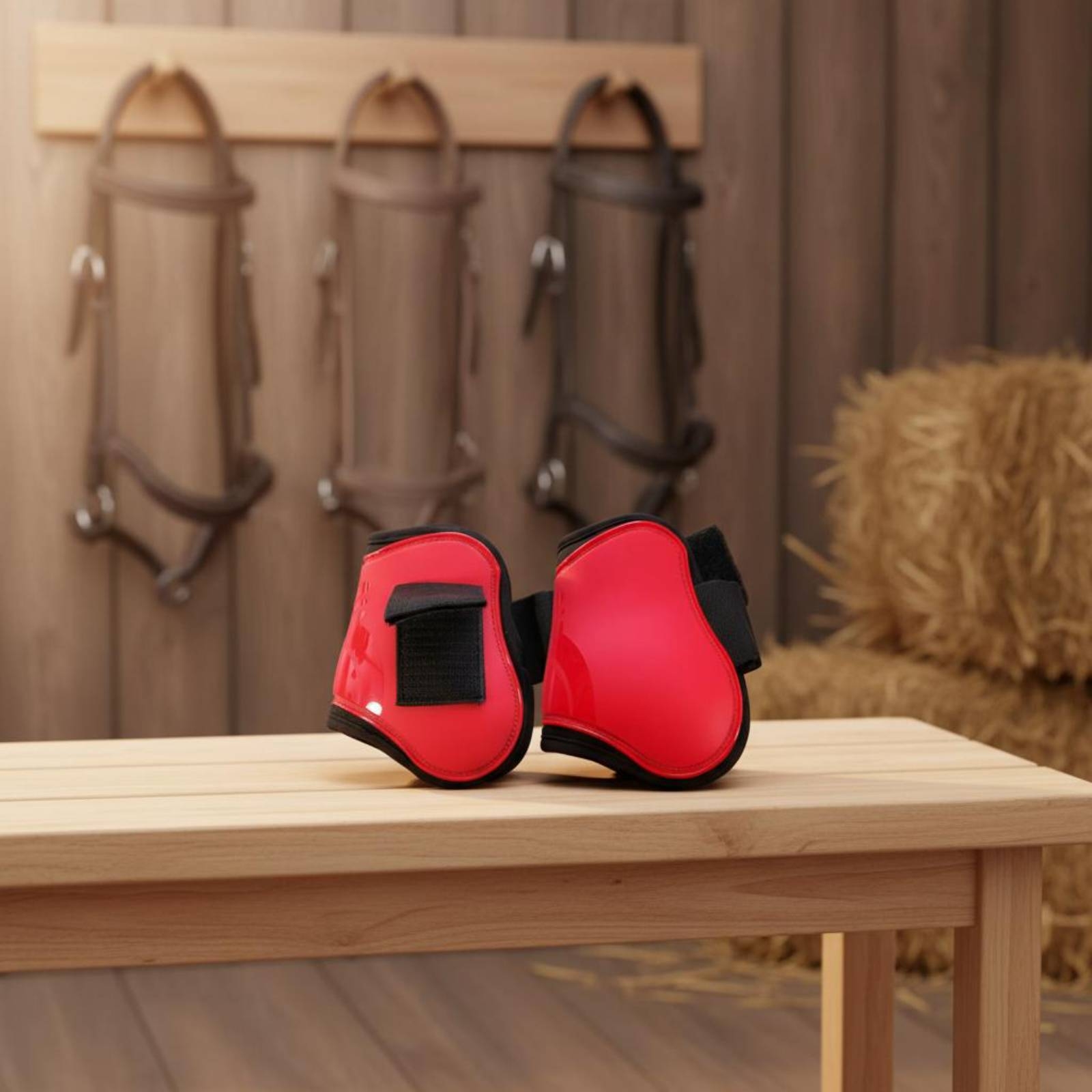 4 Pieces Horse Leg Protector W - Brushing Boot Horse review and price